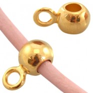 DQ metal Bail with Loop Ø 3.2mm Gold